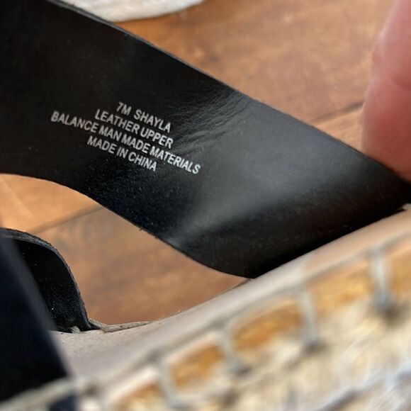 Dolce Vita espadrille wedge sandals - Picture 6 of 7